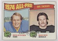 Merlin Olsen, Mike Reid [Good to VG‑EX]