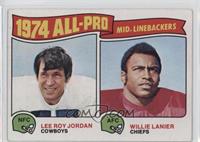 Willie Lanier, Lee Roy Jordan [Good to VG‑EX]