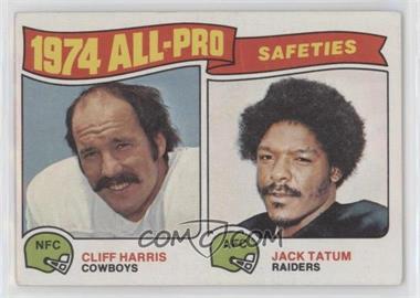 1975 Topps - [Base] #223 - Jack Tatum, Cliff Harris