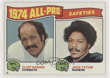 1975 Topps - [Base] #223 - Jack Tatum, Cliff Harris