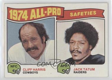 1975 Topps - [Base] #223 - Jack Tatum, Cliff Harris