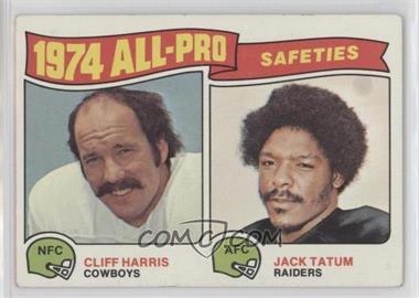 1975 Topps - [Base] #223 - Jack Tatum, Cliff Harris