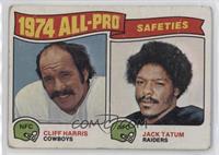 Jack Tatum, Cliff Harris [Good to VG‑EX]