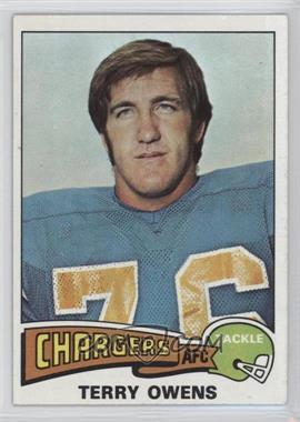 1975 Topps - [Base] #256 - Terry Owens [Good to VG‑EX]