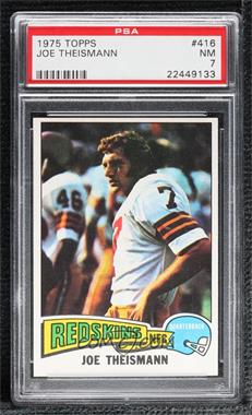 1975 Topps - [Base] #416 - Joe Theismann [PSA 7 NM]