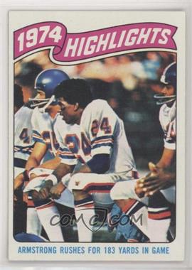 1975 Topps - [Base] #453 - Otis Armstrong