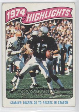 1975 Topps - [Base] #458 - Ken Stabler