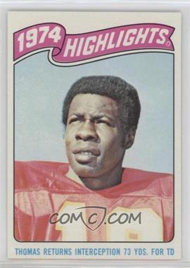 1975 Topps - [Base] #460 - Emmitt Thomas