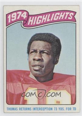 1975 Topps - [Base] #460 - Emmitt Thomas