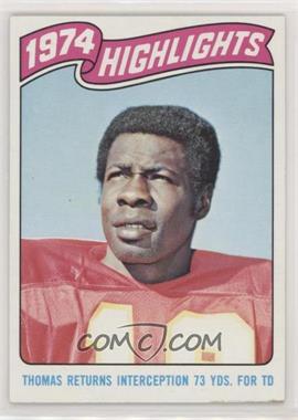 1975 Topps - [Base] #460 - Emmitt Thomas