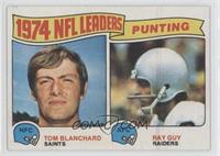 1974 NFL Leaders - Tom Blanchard, Ray Guy
