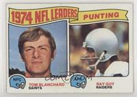 1974 NFL Leaders - Tom Blanchard, Ray Guy