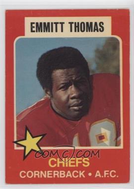 1975 Topps Wonder Bread All-Star Series - [Base] #2 - Emmitt Thomas [Good to VG‑EX]