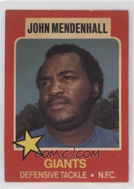 1975 Topps Wonder Bread All-Star Series - [Base] #3 - John Mendenhall