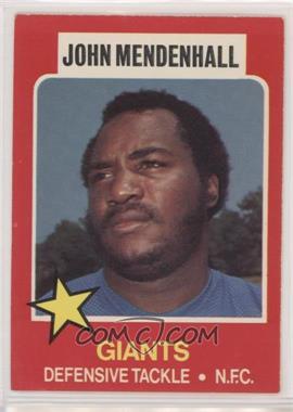 1975 Topps Wonder Bread All-Star Series - [Base] #3 - John Mendenhall