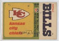 Kansas City Chiefs Logo (Buffalo Bills) [Good to VG‑EX]