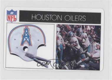 1976 Popsicle NFL Team Cards - Food Issue [Base] #_HOOI - Houston Oilers