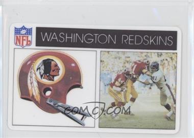 1976 Popsicle NFL Team Cards - Food Issue [Base] #_WARE - Washington Redskins