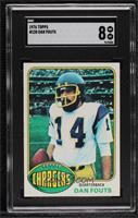 Dan Fouts [SGC 8 NM/Mt]