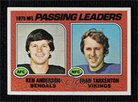 Ken Anderson, Fran Tarkenton [Poor to Fair]