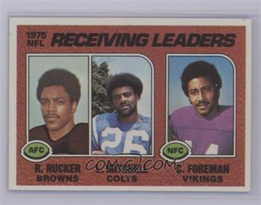 1976 Topps - [Base] #202 - Reggie Rucker, Lydell Mitchell, Chuck Foreman [COMC RCR Excellent‑Mint]