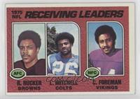 Reggie Rucker, Lydell Mitchell, Chuck Foreman