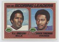 O.J. Simpson, Chuck Foreman