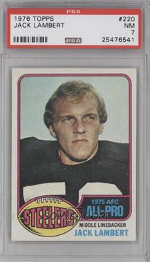 1976 Topps - [Base] #220 - Jack Lambert [PSA 7 NM]