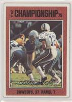 NFC Championship 1975 (Roger Staubach)