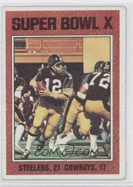 1976 Topps - [Base] #333 - Super Bowl X (Terry Bradshaw)