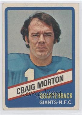 1976 Wonder Bread All-Star Series - [Base] #1 - Craig Morton