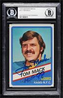 Tom Mack [BAS BGS Authentic]