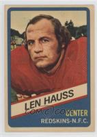 Len Hauss [Good to VG‑EX]