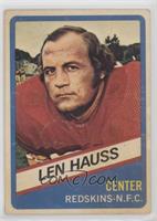Len Hauss [Poor to Fair]