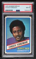 Chuck Foreman [PSA 8 NM‑MT]