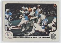 Houston Oilers Team (For the Defense)