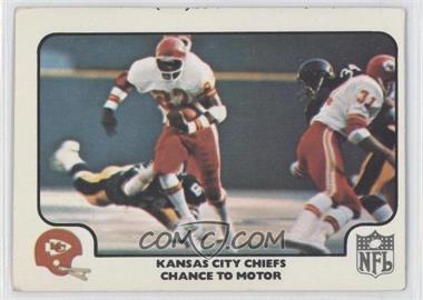 1977 Fleer Teams in Action - [Base] #13 - Kansas City Chiefs Team (Chance to Motor) [Good to VG‑EX]