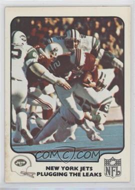 1977 Fleer Teams in Action - [Base] #20 - New York Jets (Plugging the Leaks) [Poor to Fair]
