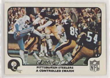 1977 Fleer Teams in Action - [Base] #24 - Pittsburgh Steelers Team (A Controlled Swarm)