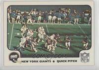 New York Giants Team (Quick Pitch)