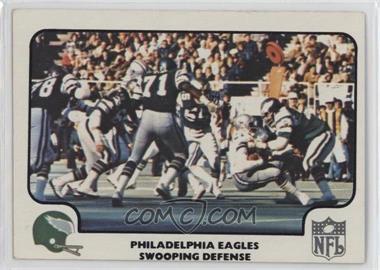 1977 Fleer Teams in Action - [Base] #48 - Philadelphia Eagles Team (Swooping Defense)