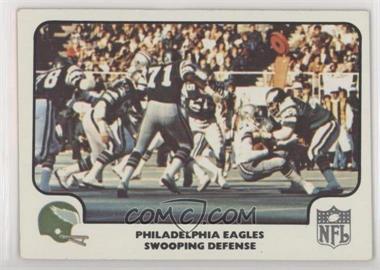 1977 Fleer Teams in Action - [Base] #48 - Philadelphia Eagles Team (Swooping Defense)