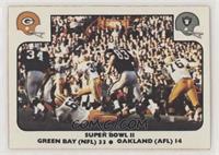 Super Bowl II (Green Bay Packers, Oakland Raiders)