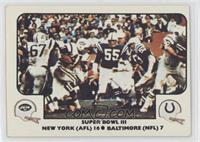 Super Bowl III (New York Jets, Baltimore Colts)