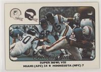 Super Bowl VIII (Miami Dolphins, Minnesota Vikings)