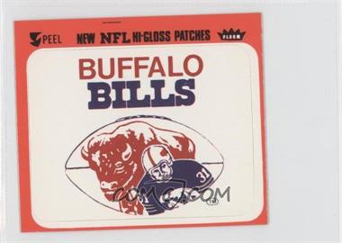 1977 Fleer Teams in Action - Team Hi-Gloss Patches #BUFL - Buffalo Bills (Logo)