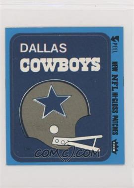 1977 Fleer Teams in Action - Team Hi-Gloss Patches #DALH.2 - Dallas Cowboys (Helmet Blue Border)
