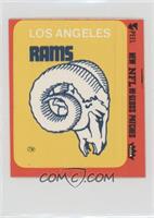 Los Angeles Rams (Logo Orange Border)