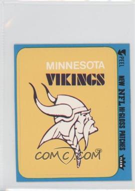 1977 Fleer Teams in Action - Team Hi-Gloss Patches #MINL - Minnesota Vikings (Logo)