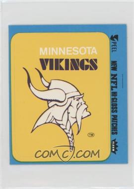 1977 Fleer Teams in Action - Team Hi-Gloss Patches #MINL - Minnesota Vikings (Logo)